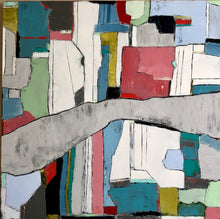 “Create space I” by Lori Landry, Acrylic on Canvas
