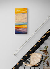 "Laguna Sunset" by Lori Montgomery, Acrylic on Canvas