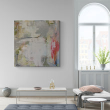 "Love You More" by Lori Landry, Mixed Media on Canvas