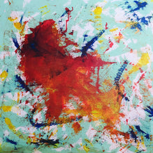 "Fire" by Lucia Sapucahy, Acrylic on Canvas