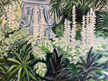 "Hidden Garden" by Julie Mantis, Oil on Canvas