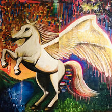 "Pegasus" by Anna P. Sutton, Oil on Canvas