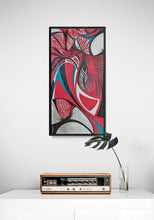 "Aquarium" by Marga Chichowolski, Mixed Media on Canvas