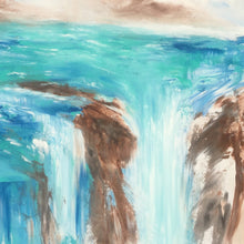 "Beats of the Heatwave" by Mariam Qureshi, Acrylic on Canvas