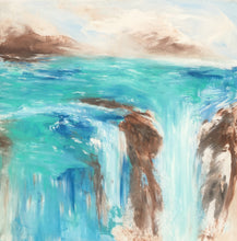 "Beats of the Heatwave" by Mariam Qureshi, Acrylic on Canvas