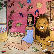 “Cleopatra” by Matt Markum, Acrylic on Canvas