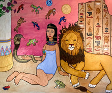 “Cleopatra” by Matt Markum, Acrylic on Canvas