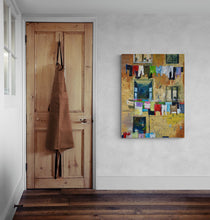 "Beirut Windows" by May Attar, Oil on Canvas