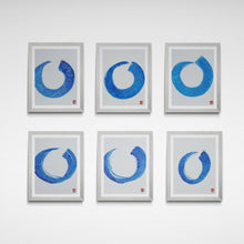 "Whole(ness)" by Mehru Pekus, Blue ink and Pen on Heavy Weight Paper