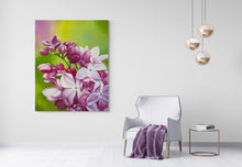 "Lilac Dreams" by  Milana Waldron, Oil on Canvas