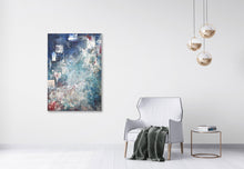 "LIFE LV (50)" by Minako Yamano Zienowicz, Mixed media on Wood Panel
