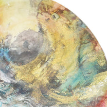 "LIFE LVIII (58) - Sea Clock" by Minako Yamano Zienowicz, Mixed media on Wood Panel