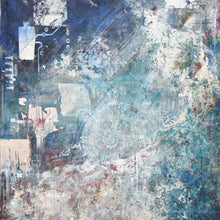 "LIFE LV (50)" by Minako Yamano Zienowicz, Mixed media on Wood Panel
