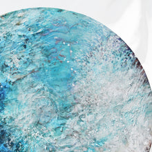 "LIFE XXXIX (39)" by Minako Yamano Zienowicz, Mixed media on Wood Panel