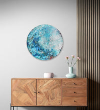 "LIFE XXXIX (39)" by Minako Yamano Zienowicz, Mixed media on Wood Panel