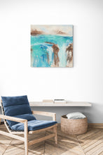 "Beats of the Heatwave" by Mariam Qureshi, Acrylic on Canvas