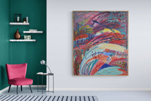 "Voyage South" by Susan Moss, Oil on Canvas