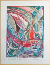 "Flame Pond" by Susan Moss, Oil on Paper