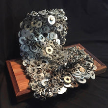 "Washer Wave Sculpture" by Nathan Paul Gibbs, Sculpture