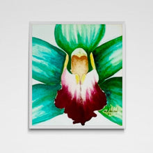 "Orchid Intensity" by Mary Ann Nelson, Watercolor on Fine Art Paper