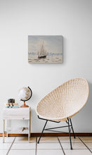 “Smooth Sailing” by Olga Lavrova, Oil and Palette Knife on Canvas