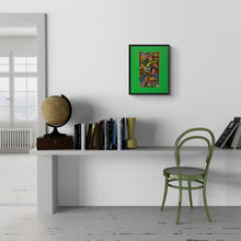 "Untitled" by Oscar Martínez, Acrylic on Fine Art Paper