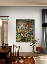 "Cotidianeidad" by Oscar Martínez, Oils on Canvas