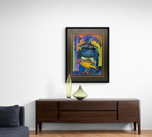 "Explorador" by Oscar Martínez, Acrylic on Fine Art Paper