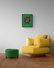 "Espiral de Vida" by Oscar Martínez, Acrylic on Fine Art Paper
