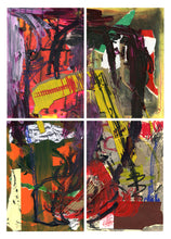 "Free Jazz: Untitled Suit" by Oshi, Mixed Media on Paper