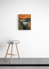 "Scream" by Jennifer Page, Digital Painting on Canvas
