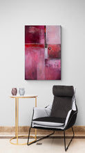 "Love Story" by Pamela Fox Linton, Mixed Media on Canvas