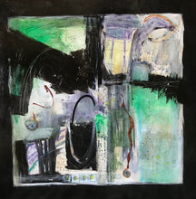 "Handbag" by Pamela Fox Linton, Mixed Media on Canvas