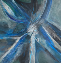 "Play It Again" by Pamela Fox Linton, Acrylic and  Mixed Media on Canvas