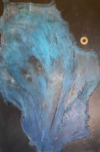 "Swept Away" by Pamela Fox Linton, Mixed Media on Canvas