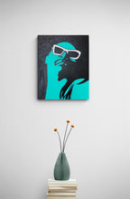 "Stevie Wonder 1969 Black Woodstock" by Peggy Angelique IriARTe, Acrylic on Panel