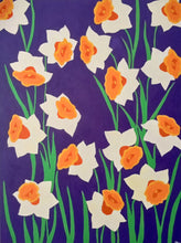 "Daffodils" by Raquel Carlson, Acrylic on Canvas