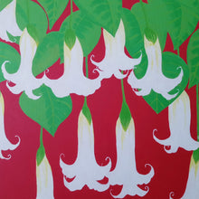 "Angel's Trumpet" by Raquel Carlson, Acrylic on Canvas