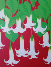 "Angel's Trumpet" by Raquel Carlson, Acrylic on Canvas