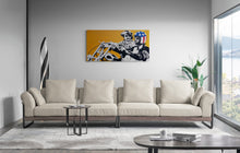 "Easy Rider" by Raquel Carlson, Acrylic on Canvas