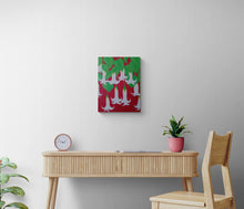 "Angel's Trumpet" by Raquel Carlson, Acrylic on Canvas