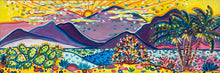 "Palm Spring Sunset" by Rachel Houseman, Acrylic on Canvas
