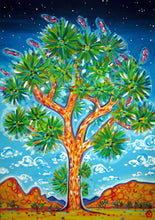 "Joshua Tree in the Clouds" by Rachel Houseman, Acrylic on Canvas