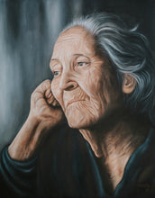 "Grandma" by Renata Bosnjak, Oils on Canvas