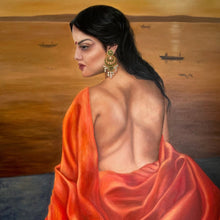 "Waiting" by Renata Bosnjak, Oils on Canvas