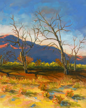 “Autumn Shrubs ” By Rebecca Robb, Oil on Canvas