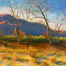 “Autumn Shrubs ” By Rebecca Robb, Oil on Canvas