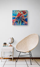 “Camouflage Sunset” By Rebecca Robb, Oil on Canvas