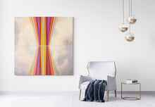 "Oblique" Quadriptych by Julia San Román, Oil on Board