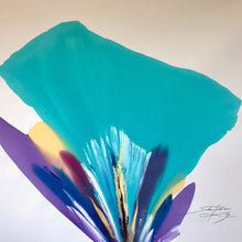 "Rio De Colores' H-3"  by Robert Schoenfeld, Acrylic on Canvas